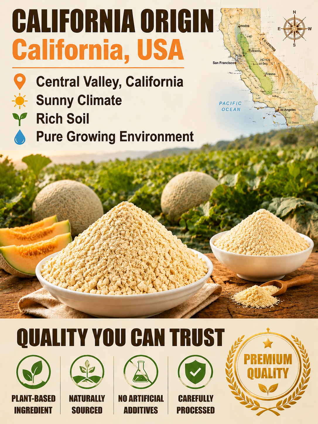 🍈 Premium Seed Powder Blend | Smooth Taste, Easy Nutrition-Amy