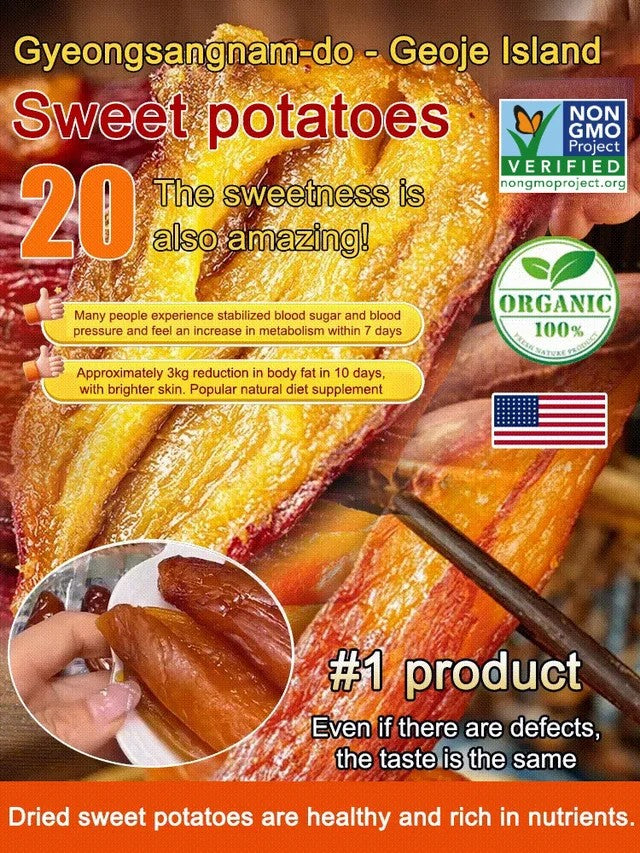 Soft and Sweet Skin-On Dried Sweet Potato-Amy