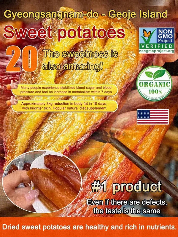 Soft and Sweet Skin-On Dried Sweet Potato-Amy