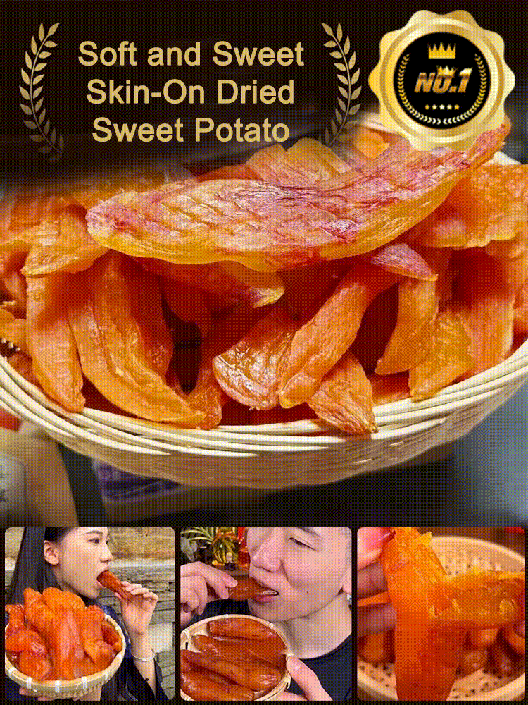 Soft and Sweet Skin-On Dried Sweet Potato-Amy