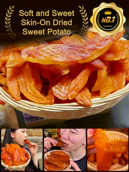 Soft and Sweet Skin-On Dried Sweet Potato-Amy
