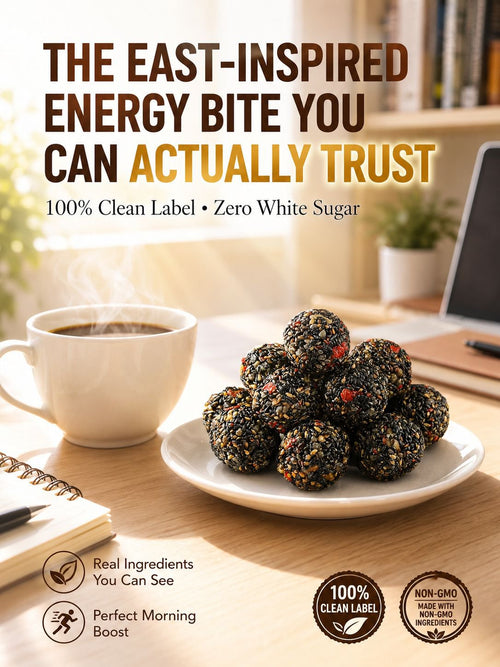 🏆Black Sesame Walnut Date Bites-Amy