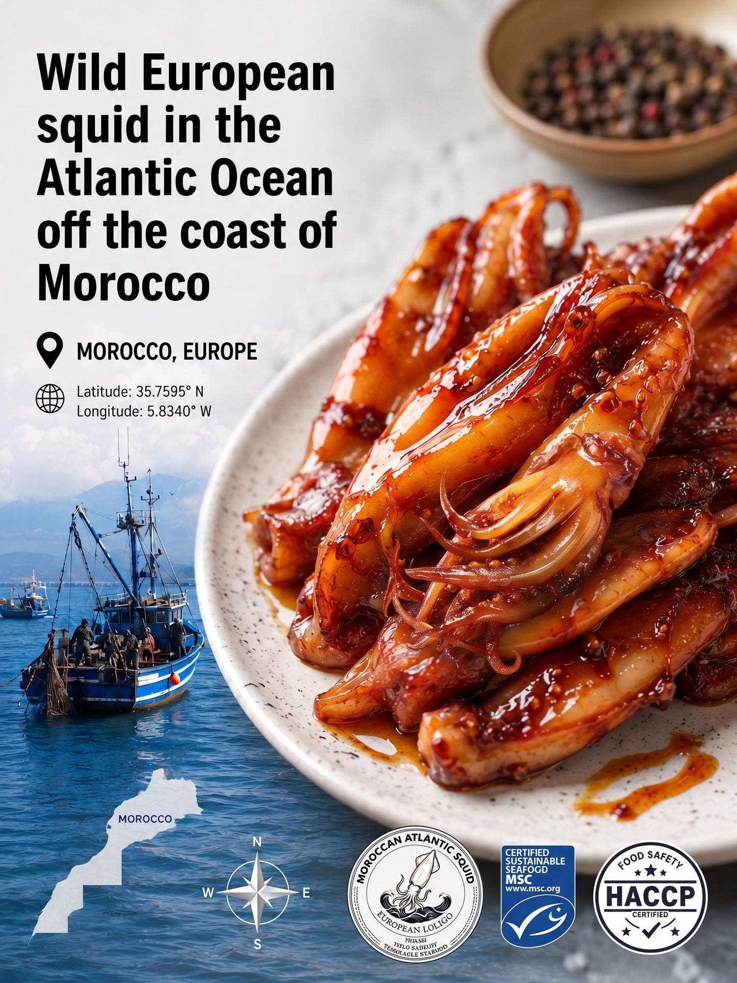 🦑BBQ Roasted Whole Squid Snack – Ready to Eat, Individually Wrapped-Amy