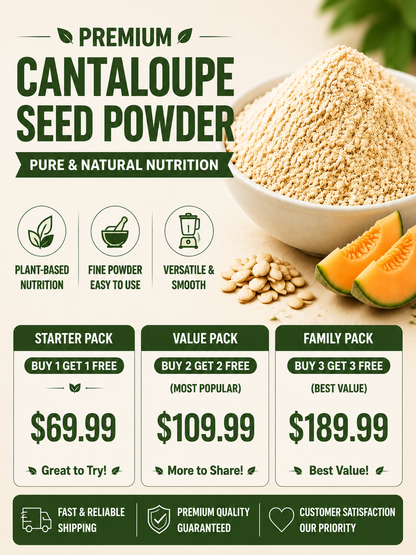 🍈 Premium Seed Powder Blend | Smooth Taste, Easy Nutrition-Amy
