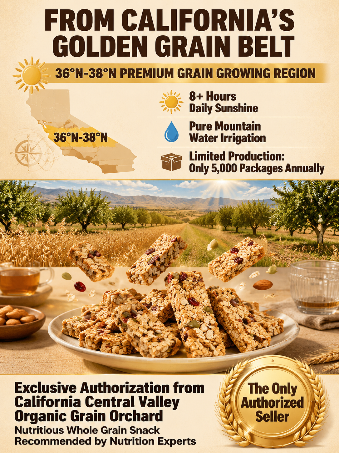 🥚Oat Protein Granola Bars Low Calorie Snack-Amy