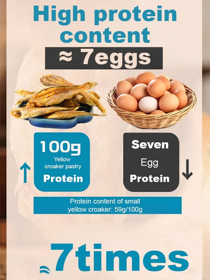 High-protein ready-to-eat deep-sea fish crisps-Amy