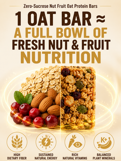 🥚Oat Protein Granola Bars Low Calorie Snack-Amy