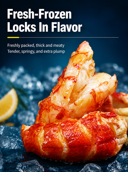 Fresh lobster tail meat with shell-Amy