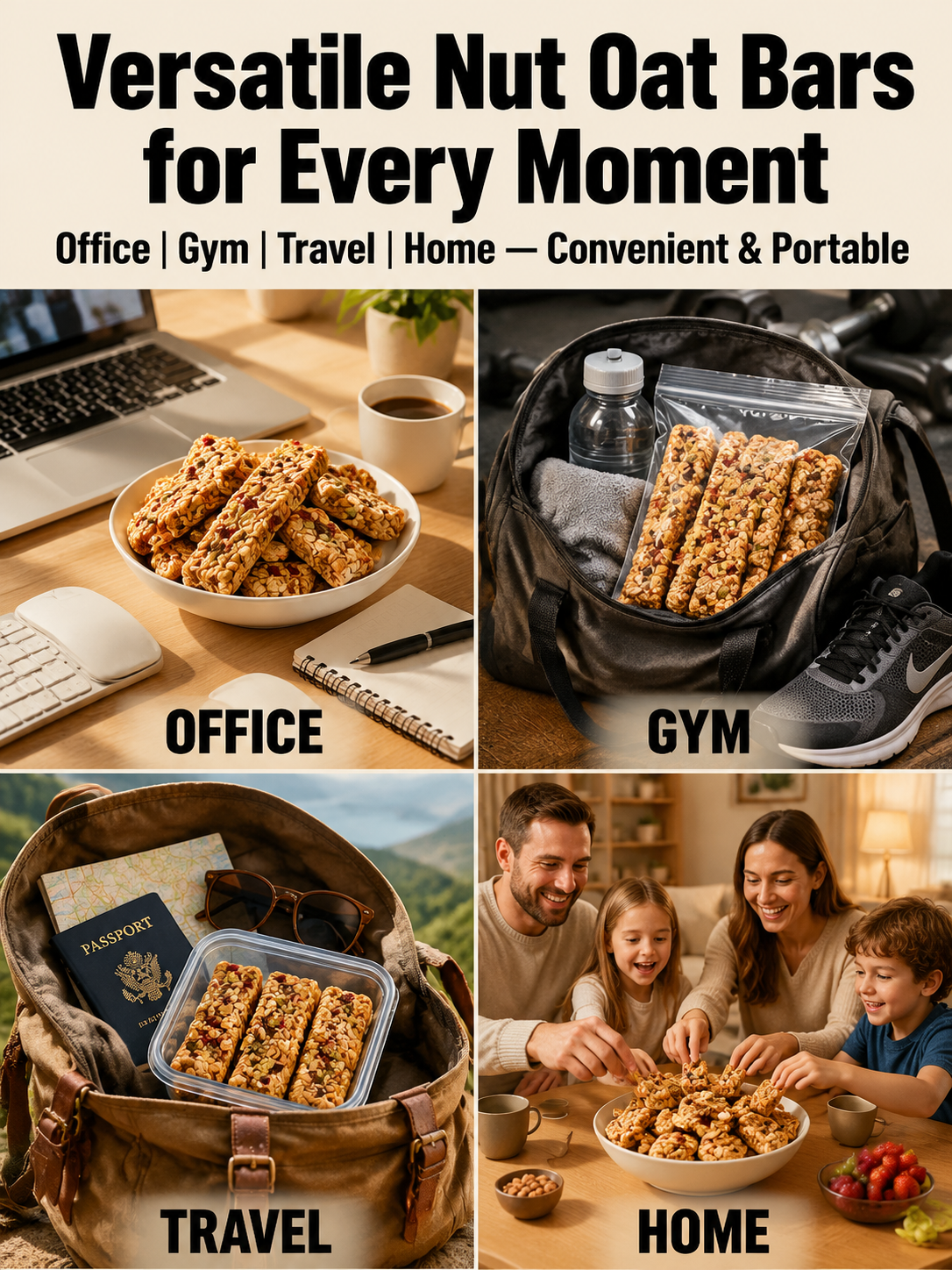 🥚Oat Protein Granola Bars Low Calorie Snack-Amy