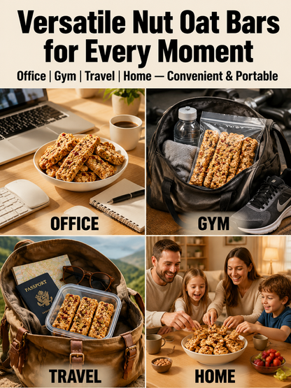 🥚Oat Protein Granola Bars Low Calorie Snack-Amy