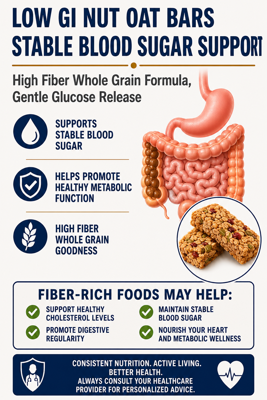 🥚Oat Protein Granola Bars Low Calorie Snack-Amy