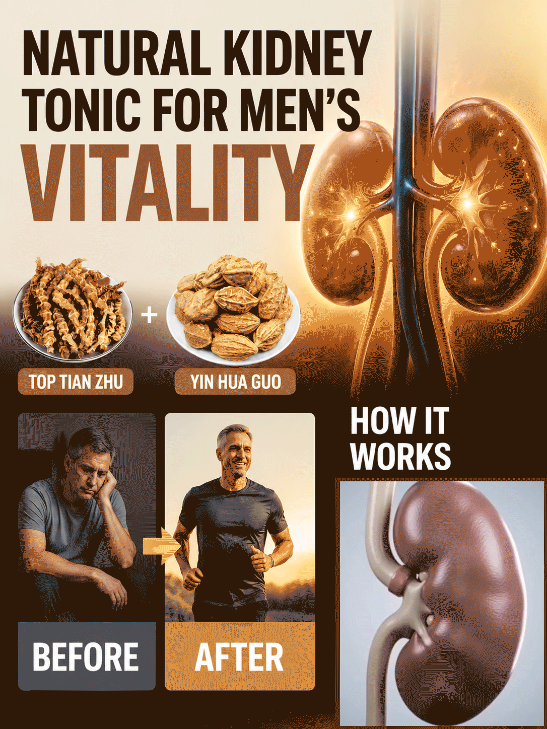 👨Men’s Daily Vitality Herbal Blend – Natural Plant-Based Wellness Support-Amy